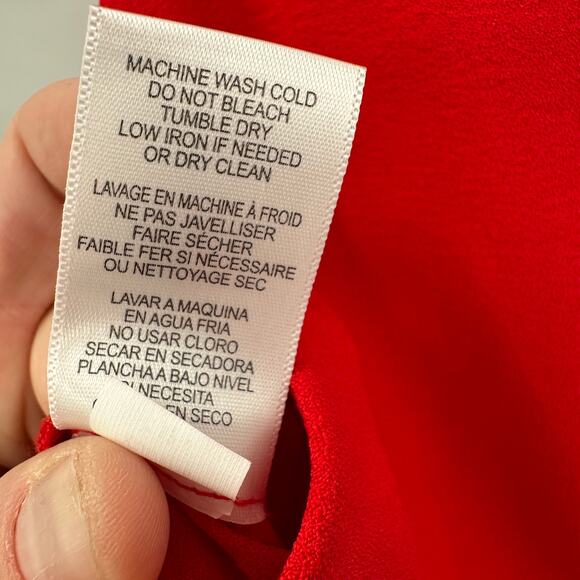 JULIA JORDAN Red Halter Wide-Leg Jumpsuit // 8 - Picture 11 of 12